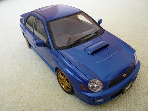 スバル - AutoArt オートアート 1/18 スバル 丸目インプレッサ STIの+